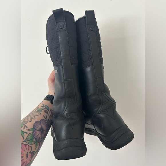 UGG Atlason Winter Boots Black Size 8 - Picture 6 of 10